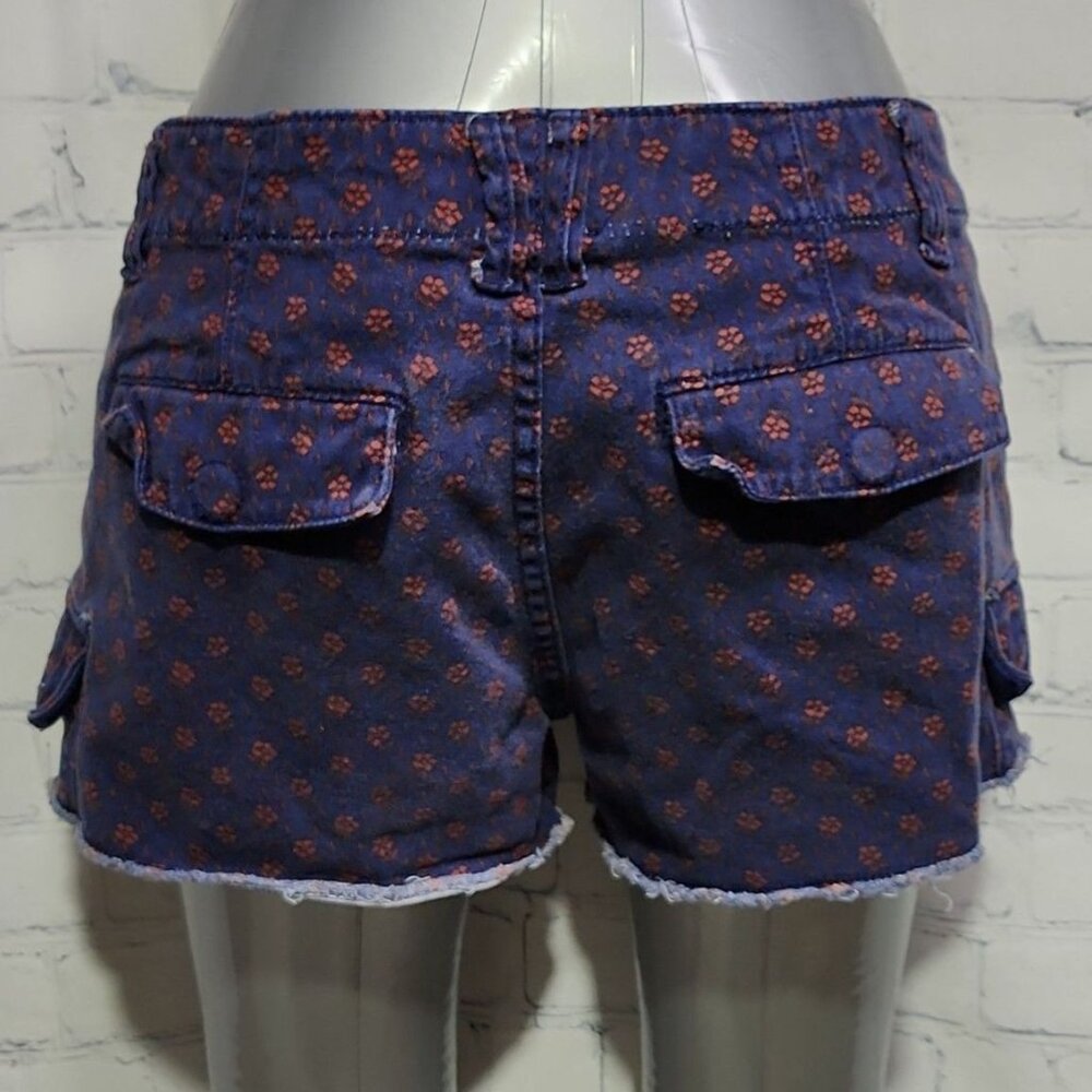 Route 66 classic fit floral short shorts